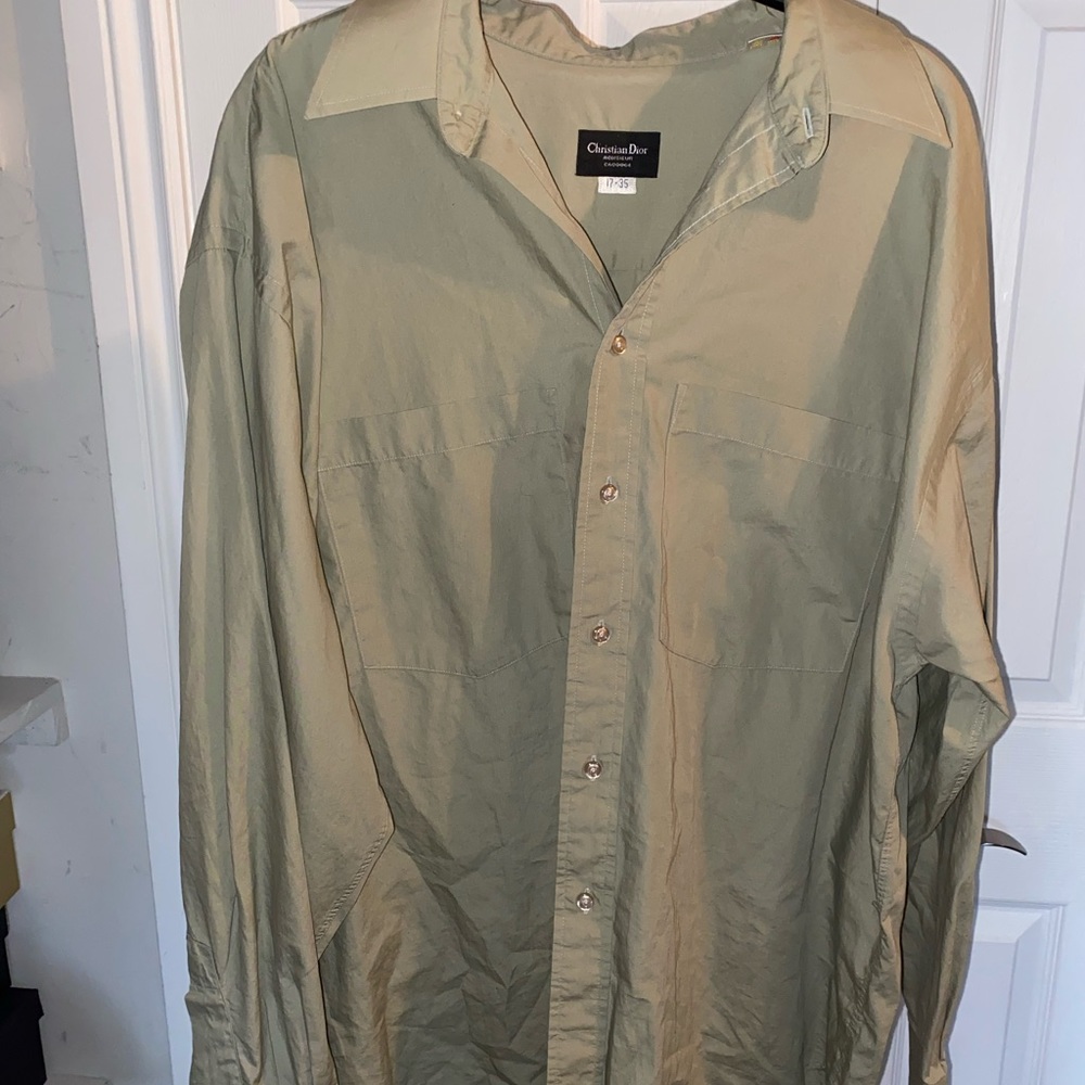 Authentic Christian Dior men’s Button up